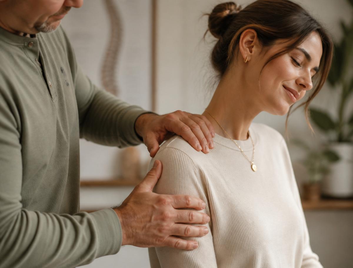 Gentle chiropractic care in a warm office